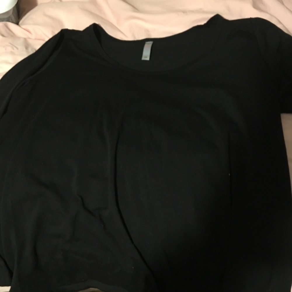 Lularoe black long sleeve shirt